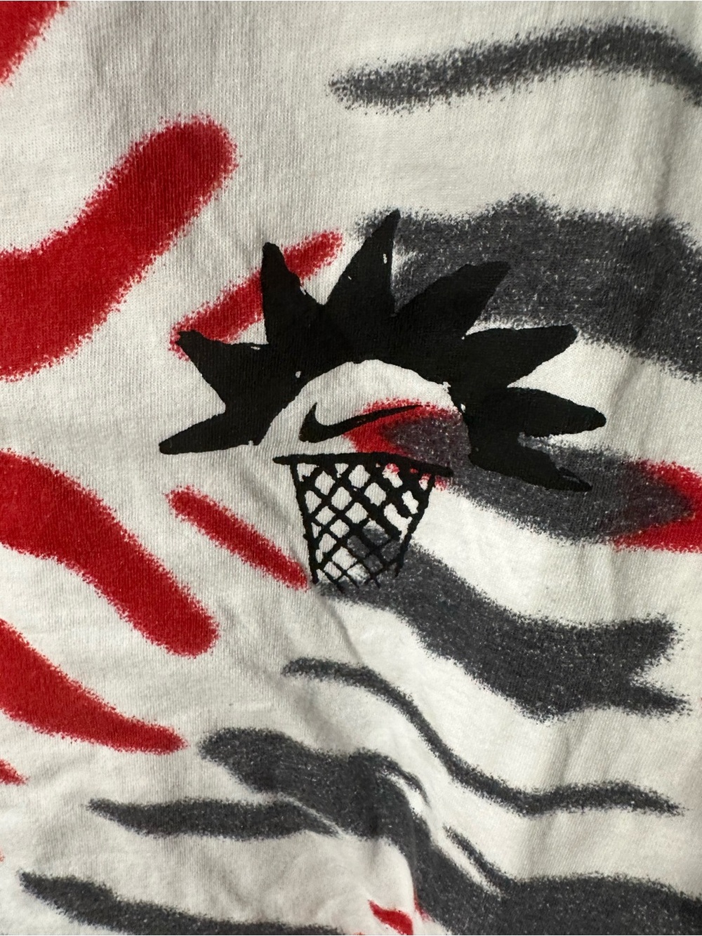 Nike Block Party Graphic Tie-Dye T-Shirt - Picture 4 of 9